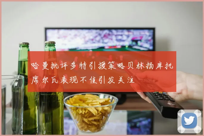 哈曼批评多特引援策略贝林扬库托席尔瓦表现不佳引发关注